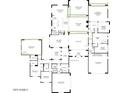 Detailed floor plan shows layout of bedrooms, kitchen, living spaces, bonus room, and garage at 25564 N 119Th St, Scottsdale, AZ 85255