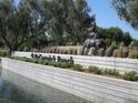 The community is named Turf Paradise Ranch; it features a horse statue and lush landscaping at 8626 E Irish Hunter Trl, Scottsdale, AZ 85258