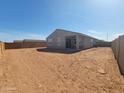 Large backyard space with plenty of room for customization and outdoor activities at 335 S San Gregorio Ln, Casa Grande, AZ 85194