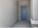 Close-up of the home's front door, featuring a stylish, secure entrance at 1090 E Horro Rd, Queen Creek, AZ 85143