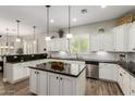 Beautiful kitchen featuring a center island, granite countertops, and stainless steel appliances at 6235 S Odessa Dr, Gilbert, AZ 85298