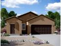 Charming single-story home featuring a two-car garage and desert landscaping at 3948 E San Jose St, San Tan Valley, AZ 85143