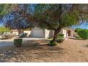 Well-kept single-story home with a two-car garage and easy-care gravel front yard at 8104 S 73Rd Dr, Laveen, AZ 85339