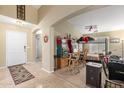 View of home's living space showing tile flooring and furnishings at 1564 E Leaf Rd, San Tan Valley, AZ 85140