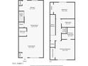 Detailed floor plan showcasing layout of the home, including measurements and room names at 17610 N 17Th Pl # 2, Phoenix, AZ 85022