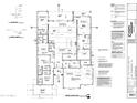 Detailed custom home floor plan showcasing layout with kitchen, bedrooms, bathrooms, living spaces, and room dimensions at 4419 N 46Th Pl, Phoenix, AZ 85018