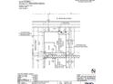 Detailed plot plan illustrating property lines, setbacks, and the location of the home on the lot at 14655 W Sand Hills Rd, Surprise, AZ 85388