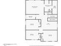 Second floor floorplan featuring the main bedroom, three other bedrooms, and the loft area at 42564 W Palmyra Ln, Maricopa, AZ 85138