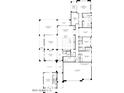 Detailed floor plan showcasing the layout of this home's rooms, including a 3-car garage and outdoor patios at 24651 N 127Th Way # 30, Scottsdale, AZ 85255