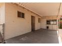 Covered carport offering ample space and additional storage options at 5415 E Butte St, Mesa, AZ 85205
