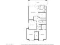 Layout of second floor with main bedroom, west bedroom, southwest bedroom, and southeast bedroom at 1922 E Everett Dr, Phoenix, AZ 85022