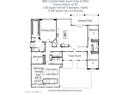 Floor plan featuring four bedrooms, three baths, primary suite, and oversized garage at 21985 E Quintero Rd, Queen Creek, AZ 85142