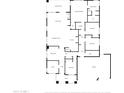 Home floor plan showing the layout of the rooms with approximate locations at 4455 E Marshall Ave, Gilbert, AZ 85297