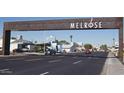 Street view of the Melrose District in Phoenix, with clear skies and commercial buildings at 1749 W Monterosa St, Phoenix, AZ 85015
