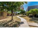 Scenic pathway through the community, lined with lush trees at 2041 W Pierson St, Phoenix, AZ 85015