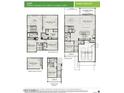 Detailed floorplan showcases the layout of this 3-bedroom home, flex room, and 2.5 baths at 4920 W Walatowa St, Laveen, AZ 85339