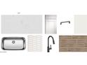 Close up of modern kitchen elements including countertops, cabinets, and fixture selections at 47214 W Cansados Rd, Maricopa, AZ 85139