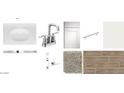 Selections image showcasing bath faucet, cabinet, carpet, flooring, and hardware at 11796 N Vanero Ct, Maricopa, AZ 85139