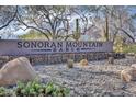 Sign for Sonoran Mountain Ranch community at 6886 W Mazatzal Dr, Peoria, AZ 85383