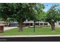 Well-maintained home with a spacious front yard, mature trees, and classic brick exterior at 6525 N 3Rd St, Phoenix, AZ 85012