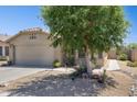 Charming single-story home featuring a low maintenance landscape and a two car garage at 17229 N 51St Dr, Glendale, AZ 85308