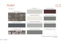 Color and material selections including stucco, roofing, brick, siding, windows and doors at 2478 W Rowel Rd, Phoenix, AZ 85085