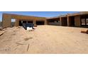Construction site shows the early construction phase with the frame of a modern building at 9002 E Havasupai Dr, Scottsdale, AZ 85255