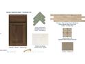 Interior design elements featuring cabinet, backsplash, countertop, flooring, and carpet selections at 12537 W Luxton Ln, Avondale, AZ 85323