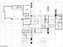 Detailed floor plan showcasing the layout of the home's rooms, dimensions, and overall structure at 14594 E Corrine Dr, Scottsdale, AZ 85259