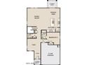 Spacious first floor floorplan with a seamless flow between Gathering and dining area at 15511 W Deanne Dr, Waddell, AZ 85355