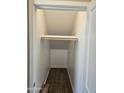 Walk-in closet provides ample storage with a built-in hanging rod at 3372 S 180Th Ln, Goodyear, AZ 85338