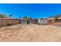 Spacious backyard with potential for outdoor activities, ample space for landscaping at 3913 W Sherman St, Phoenix, AZ 85009