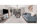 Comfortable living room area is designed with modern decor and plenty of natural light at 6480 N 82Nd St # 1136, Scottsdale, AZ 85250