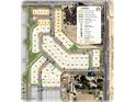 Community map shows lot locations, streets, amenities and key landmarks at 5208 W Jackalope Ln, Laveen, AZ 85339