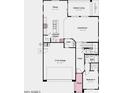 Well-designed floorplan featuring a gourmet kitchen, great room, and an outdoor living space at 8807 W Pasadena Ave, Glendale, AZ 85305