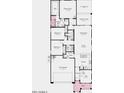 Spacious floor plan featuring a primary suite, two additional bedrooms, a 2-car garage, a flex room and an outdoor living space at 8827 W Pasadena Ave, Glendale, AZ 85305