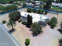 Expansive property showcases the large building footprint, desert landscape and ample space for custom outdoor features at 5905 E Donna Ln, Paradise Valley, AZ 85253
