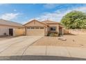 Charming single-story home with a well-maintained front yard and two-car garage at 10226 N 93Rd Dr, Peoria, AZ 85345