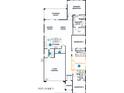 Home floorplan layout with kitchen, bedrooms, garage, and dining, living, and Gathering rooms at 7956 W Griswold Rd, Peoria, AZ 85345