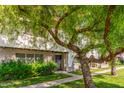 Charming condo featuring mature shade trees, verdant lawns, and a welcoming walkway at 3821 N 28Th St, Phoenix, AZ 85016