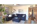 Cozy living room with comfortable seating and neutral decor at 2064 S Farnsworth Dr # 38, Mesa, AZ 85209