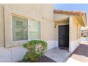 Attractive exterior showcasing the front entrance, a covered porch, and desert-friendly landscaping at 222 W Brown Rd # 72, Mesa, AZ 85201