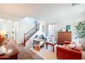 Bright living room with lots of natural light and stylish furniture at 2990 E Franklin Ave, Gilbert, AZ 85295