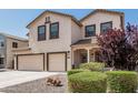 Beautiful home with a well-manicured front yard and desert landscaping at 551 E Sun Valley Farms Ln, San Tan Valley, AZ 85140
