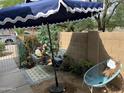Welcoming outdoor space with comfortable seating and stylish decor accents at 4925 W Bluefield Ave, Glendale, AZ 85308