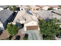 This aerial view showcases the home's layout, landscaping, and neighborhood setting, emphasizing its prime location at 17851 N Mughetto Dr, Maricopa, AZ 85138