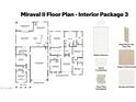 Detailed floor plan showcasing a spacious layout, multiple bedrooms, and open-concept living spaces at 27382 N 69Th Dr, Peoria, AZ 85383