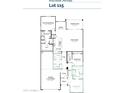 Arroyo Grande Poppy floor plan boasting 3-car garage, spacious kitchen, great room, and covered patio at 1172 E Ridgerock St, Casa Grande, AZ 85122