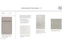 A curated materials selections of cabinets, backsplash, tile and carpet at 2948 E Mecklenburg Way, San Tan Valley, AZ 85143