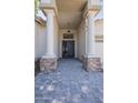 Inviting entryway featuring stone accents and modern lighting at 797 E Cedar Dr, Chandler, AZ 85249